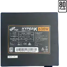 FSP HYPERK 600W 80+ NON MODULAR POWER SUPPLY